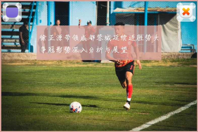 徐正源带领成都蓉城延续连胜势头争冠形势深入分析与展望